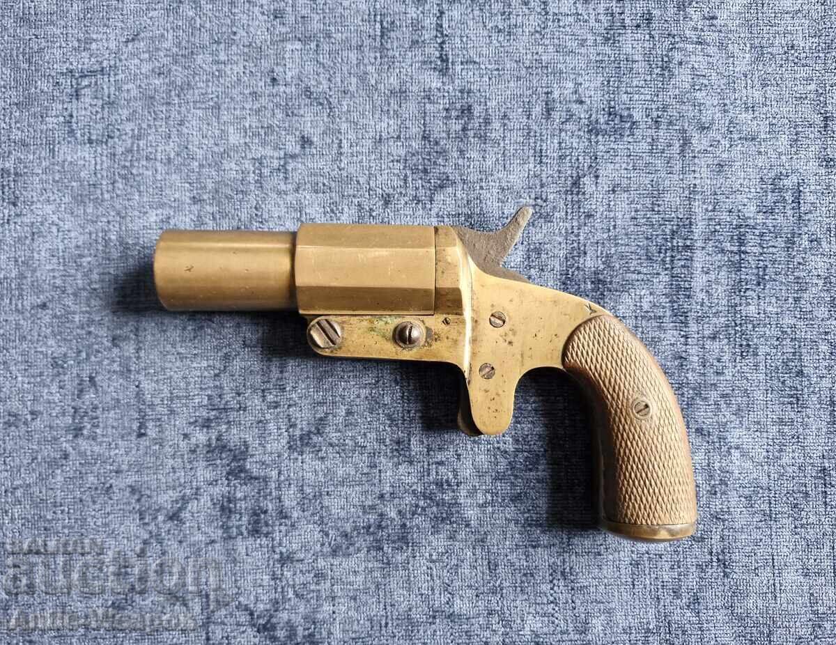 Pistol de semnalizare, Marina Militară. Franța, perioada Primului Război Mondial cu preț 750.00 BGN | € 383.47