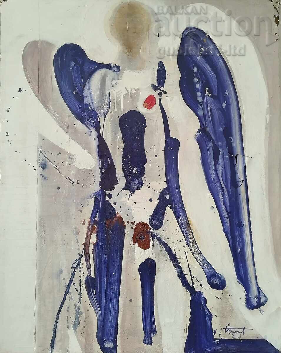 Картина, "Ангел", худ. проф. Светозар Бенчев