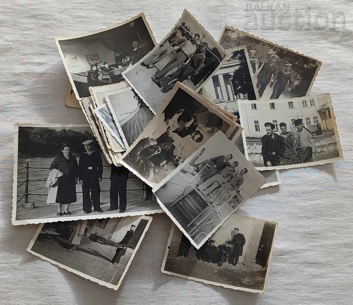 Lot de fotografii militare ale Marinei Bulgare, 27 bucăți, NR Bulgaria