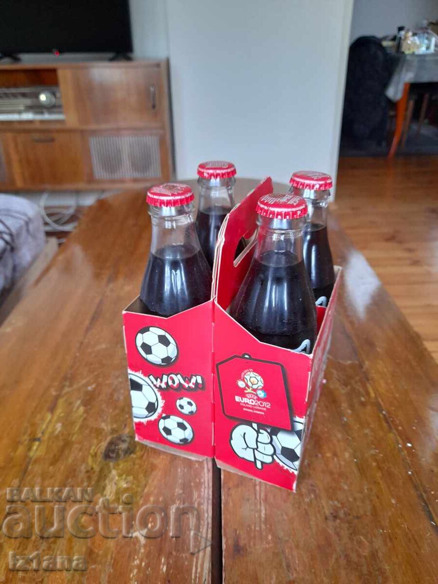 Sticle vechi Coca Cola, Coca Cola Euro 2012 Fan Pack cu preț 170.00 BGN | € 86.92