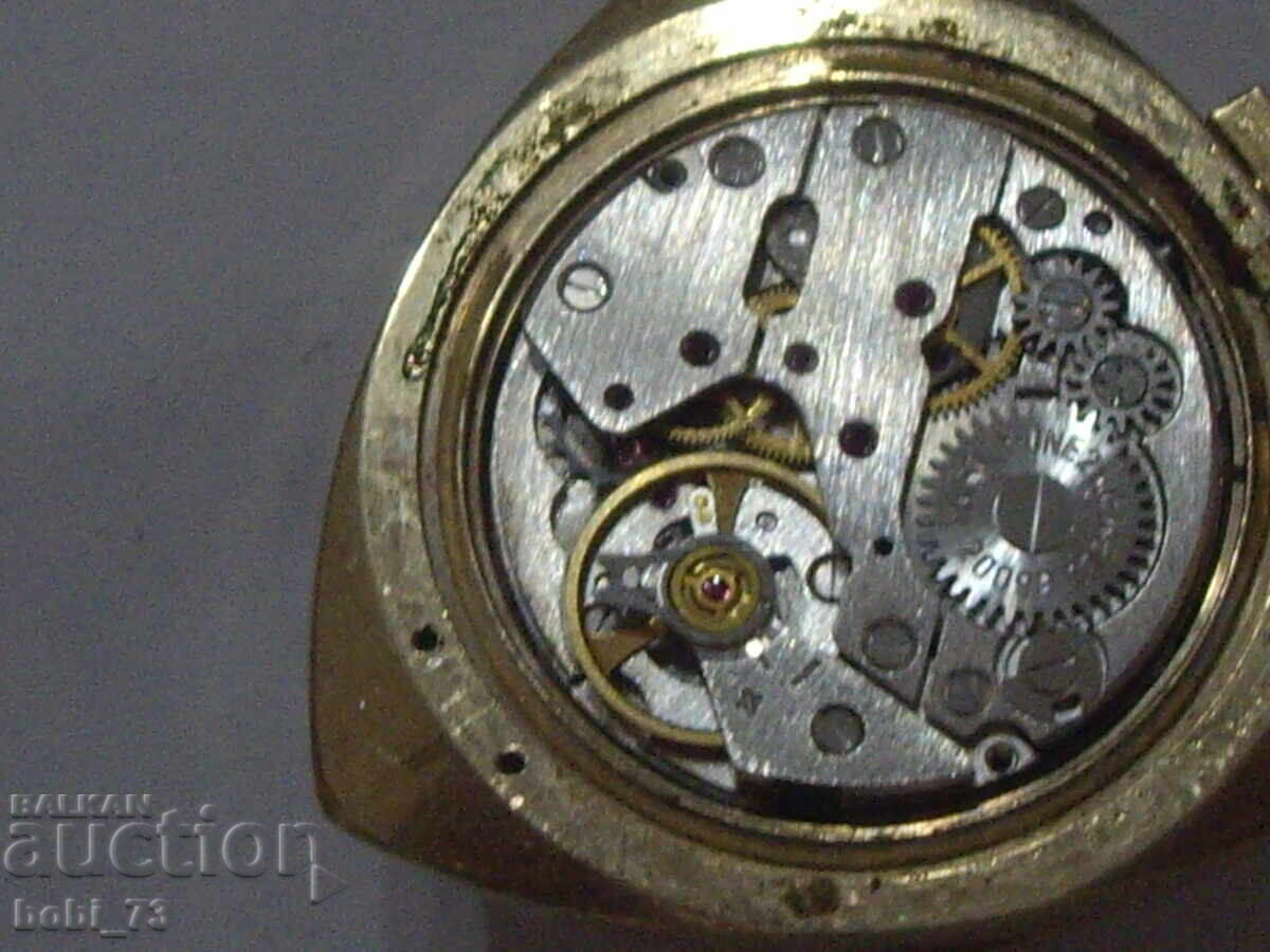 Ceas rusesc de damă placat cu aur - 5