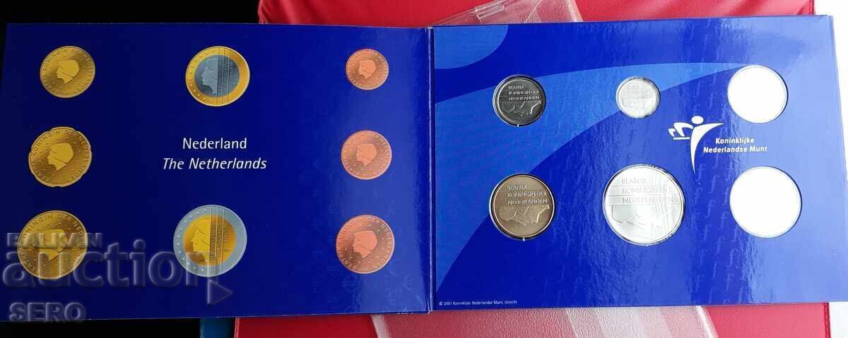 Livrarea Olanda-SET 2001 de 6 monede