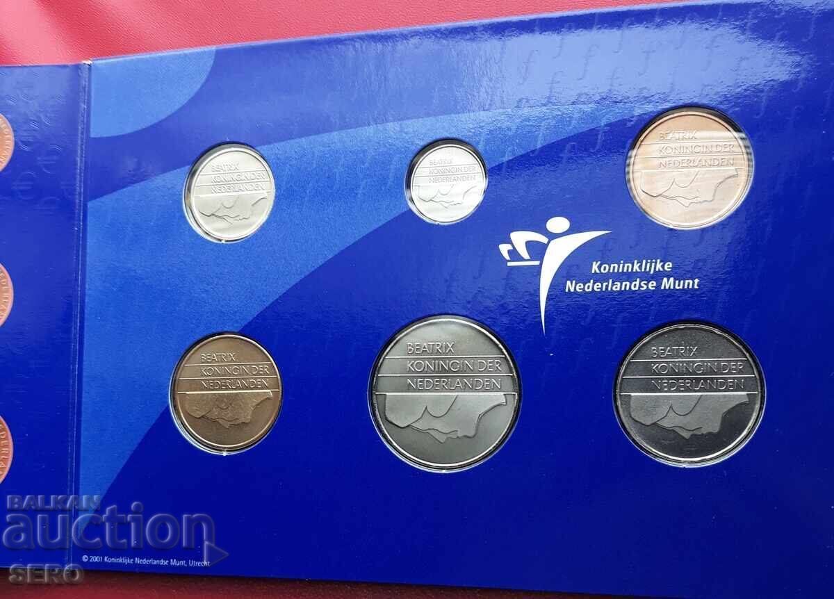 Olanda-SET 2001 de 6 monede - 5