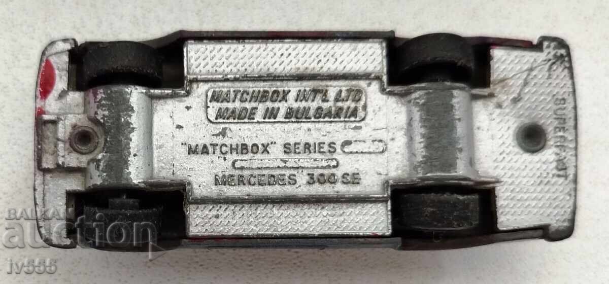 FOR SALE OLD METAL CAR - MATCHBOX BULGARIA/MERCEDES - 6