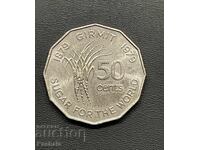 Fiji 50 Cents 1979