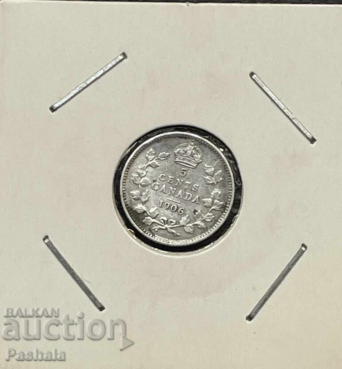 Καναδάς 5 σεντ 1906 μ.Χ