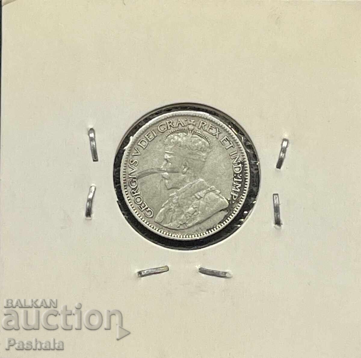 Καναδάς 10 σεντ 1920 με τιμή 30.00 BGN | € 15.34