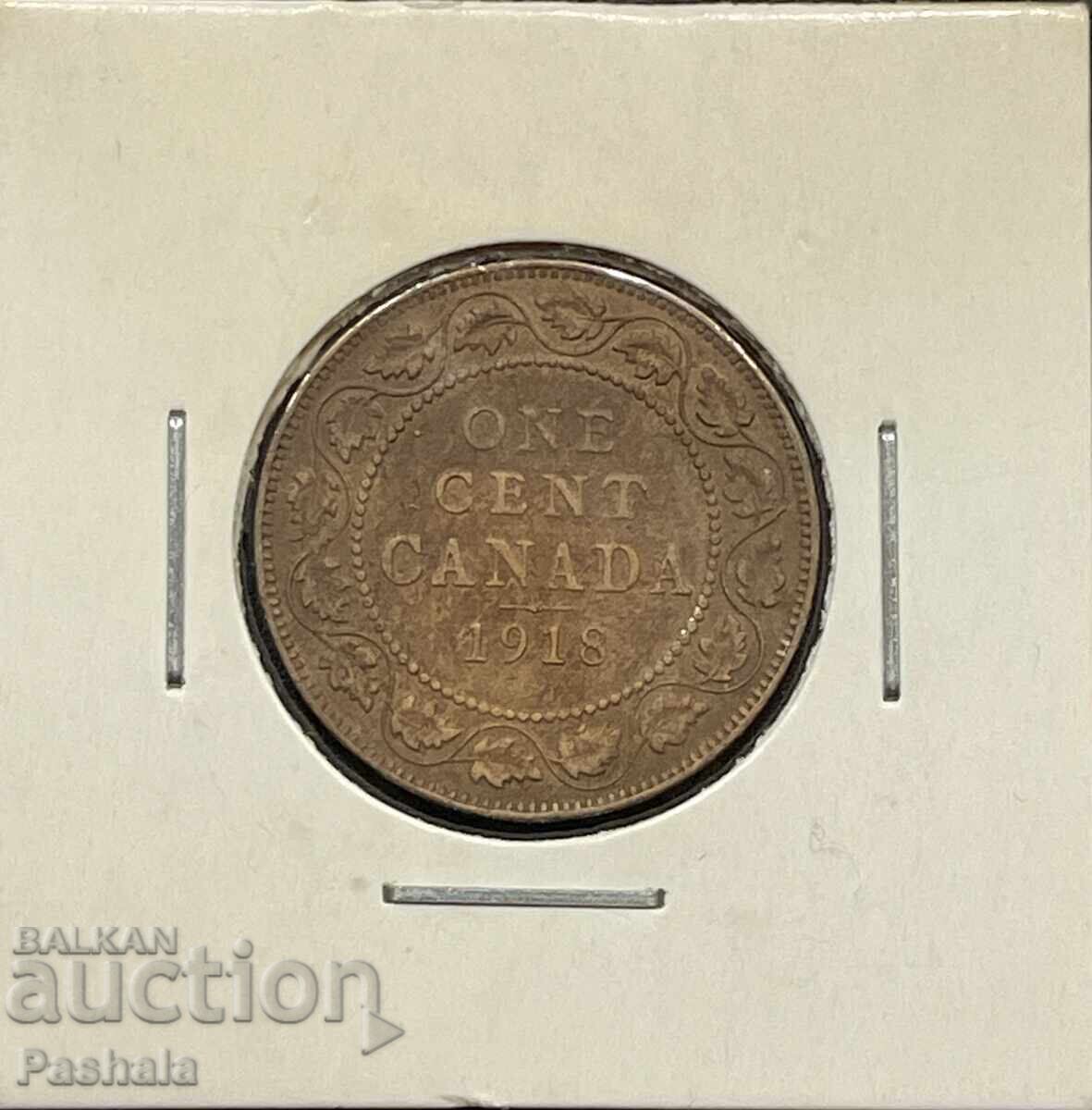 Καναδάς 1 σεντ 1918 μ.Χ