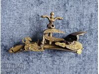 Mecanism cremene pentru pușcă. 18 cm. Imperiul Otoman. 1770–1
