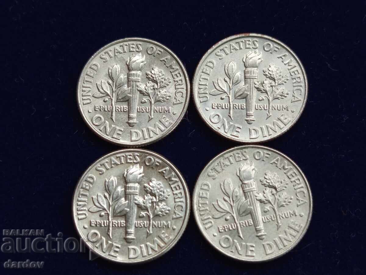 ΗΠΑ ένα διαμάντι, διάφορα έτη