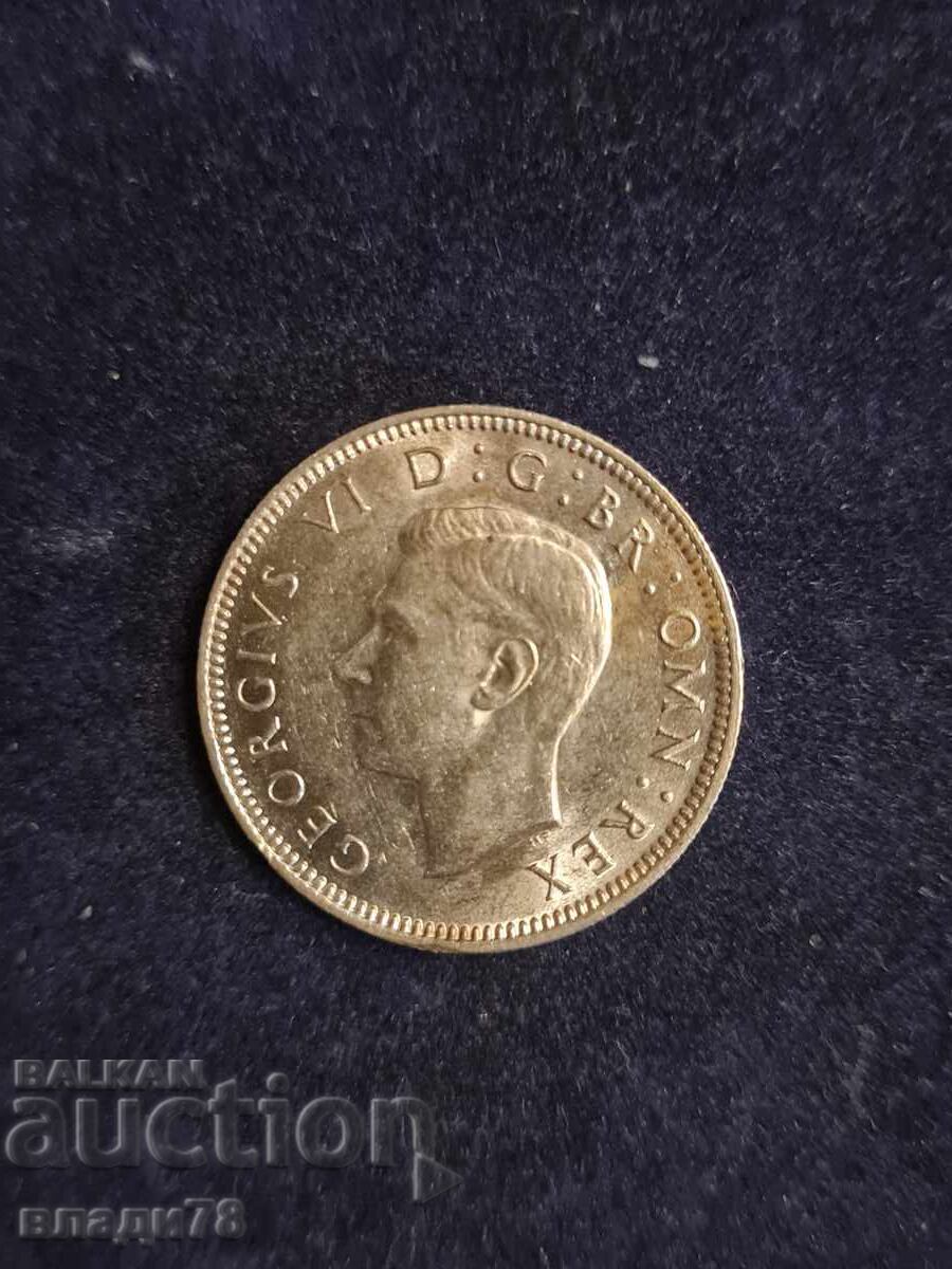 Delivery of Silver Coin 1 Shilling 1945 Delivery of Silver Coin 1 Shilling 1945