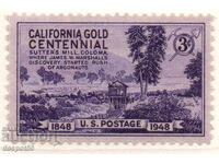 1948. ΗΠΑ. 100η Επέτειος της Χρυσοφόρου Εποχής της Καλιφόρνια