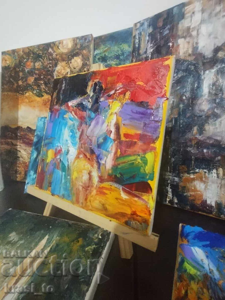 Φωτογραφία του συγγραφέα. Ελαιοχρωματισμοί σε καμβά. - 5 Φωτογραφία του συγγραφέα. Ελαιοχρωματισμοί σε καμβά. - 5