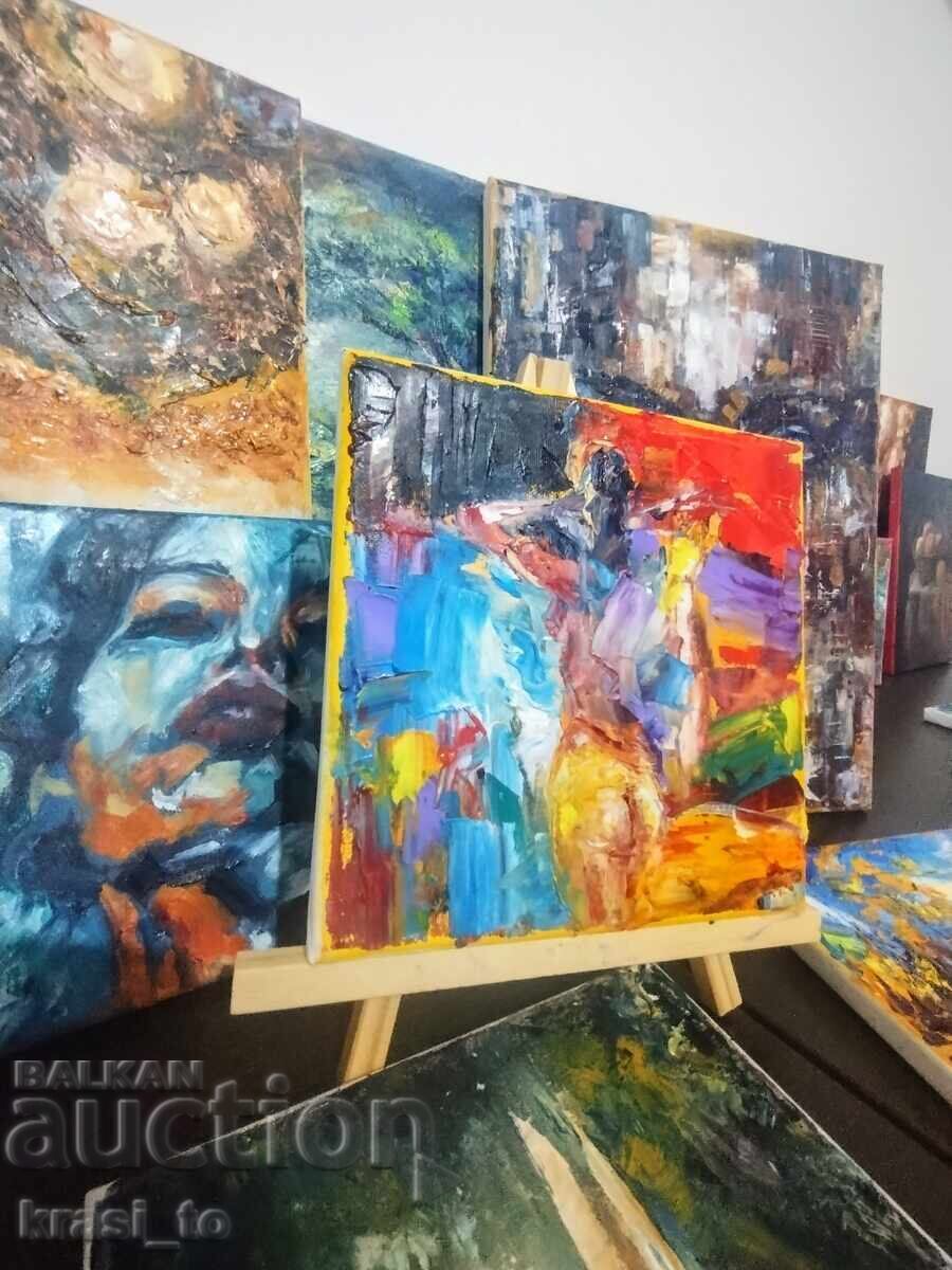 Φωτογραφία του συγγραφέα. Ελαιοχρωματισμοί σε καμβά. - 7 Φωτογραφία του συγγραφέα. Ελαιοχρωματισμοί σε καμβά. - 7