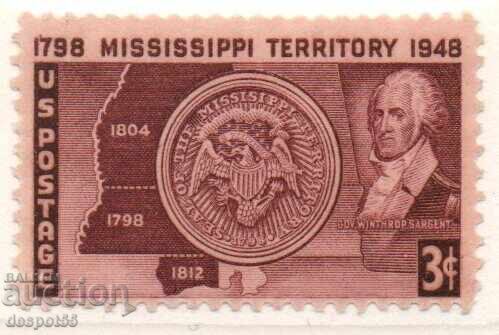 1948. SUA. 150 de ani de la teritoriul Mississippi