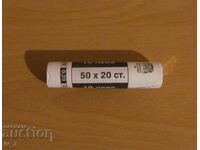 Bank chips 50 pcs. of 20 stotinki 1999 year - UNC