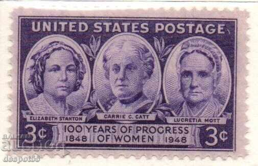 1948. САЩ. Напредък на жените.