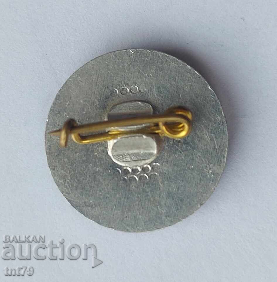 Σήμα επετείου: 25 χρόνια επιχείρησης στην πόλη Μπλαγκόεβγκραντ. με τιμή 3.00 BGN | € 1.53