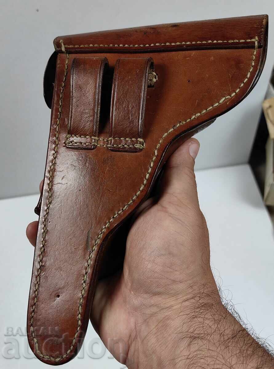 Auction EACH PISTOL HOLSTER IN EXCELLENT CONDITION WITHOUT MARKINGS Auction EACH PISTOL HOLSTER IN EXCELLENT CONDITION WITHOUT MARKINGS