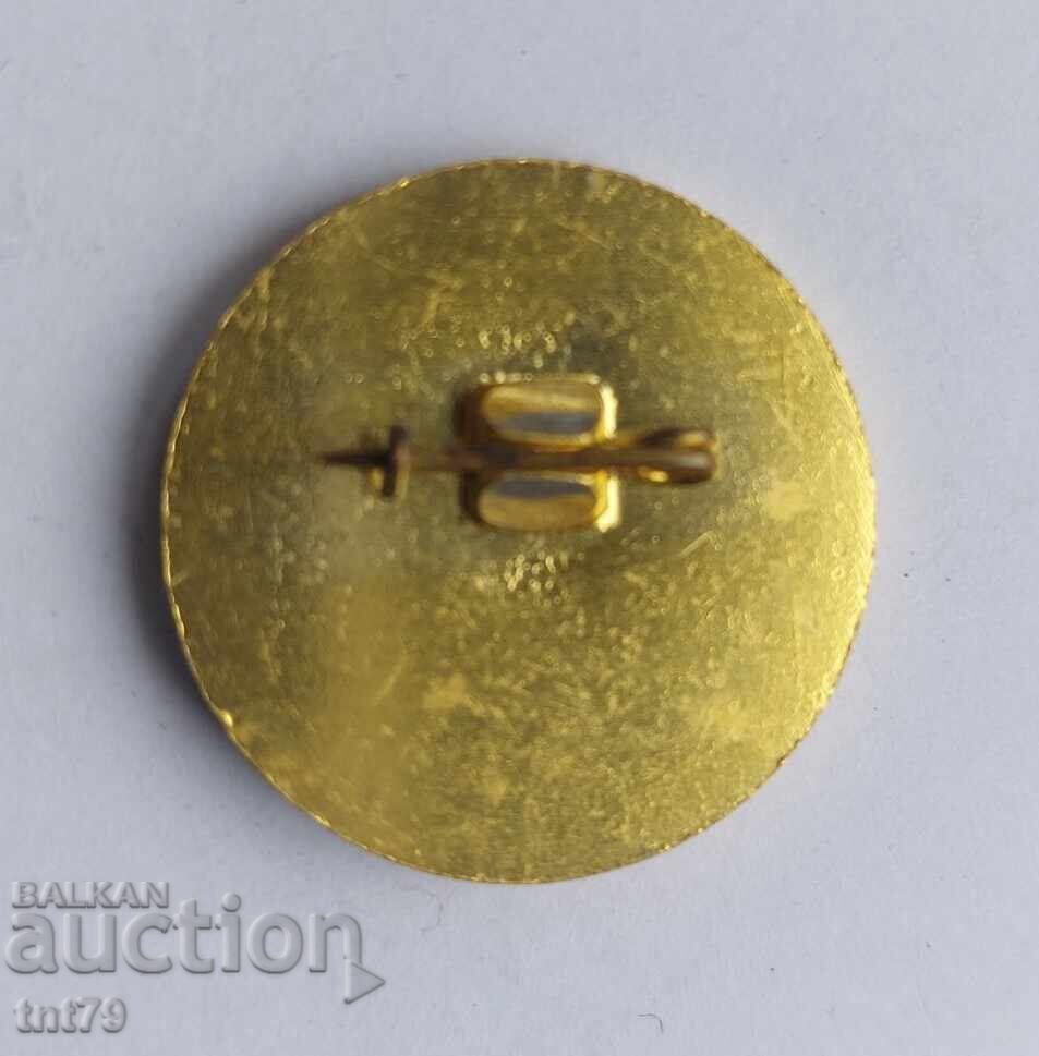 Badge: "Nikola Parapunov" primary school in the town of Razlog. with price € 1.60 | 3.13 BGN Badge: "Nikola Parapunov" primary school in the town of Razlog. with price € 1.60 | 3.13 BGN