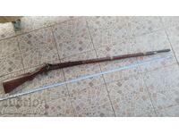 Cannon, flintlock, musket, rifle