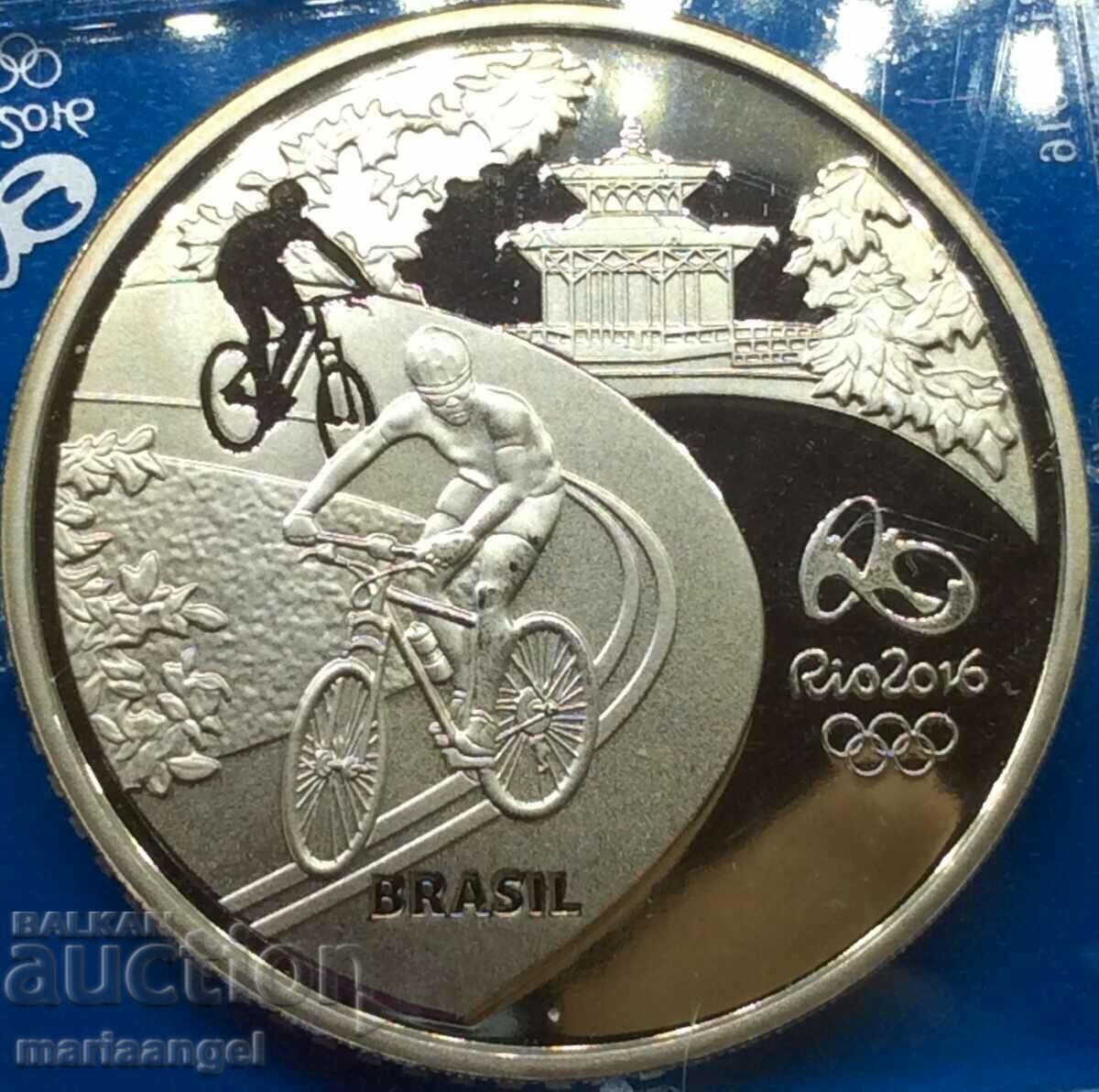 Brazil 2015 5 Race Olympics Rio de Janeiro 27 years PROOF with price 124.00 BGN | € 63.40
