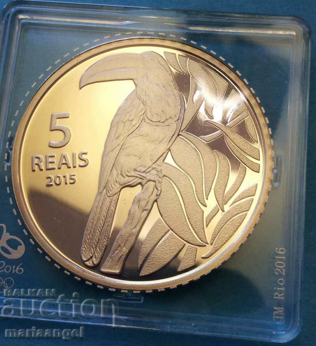 Brazil 2015 5 Race Olympics Rio de Janeiro 27 years PROOF - 5
