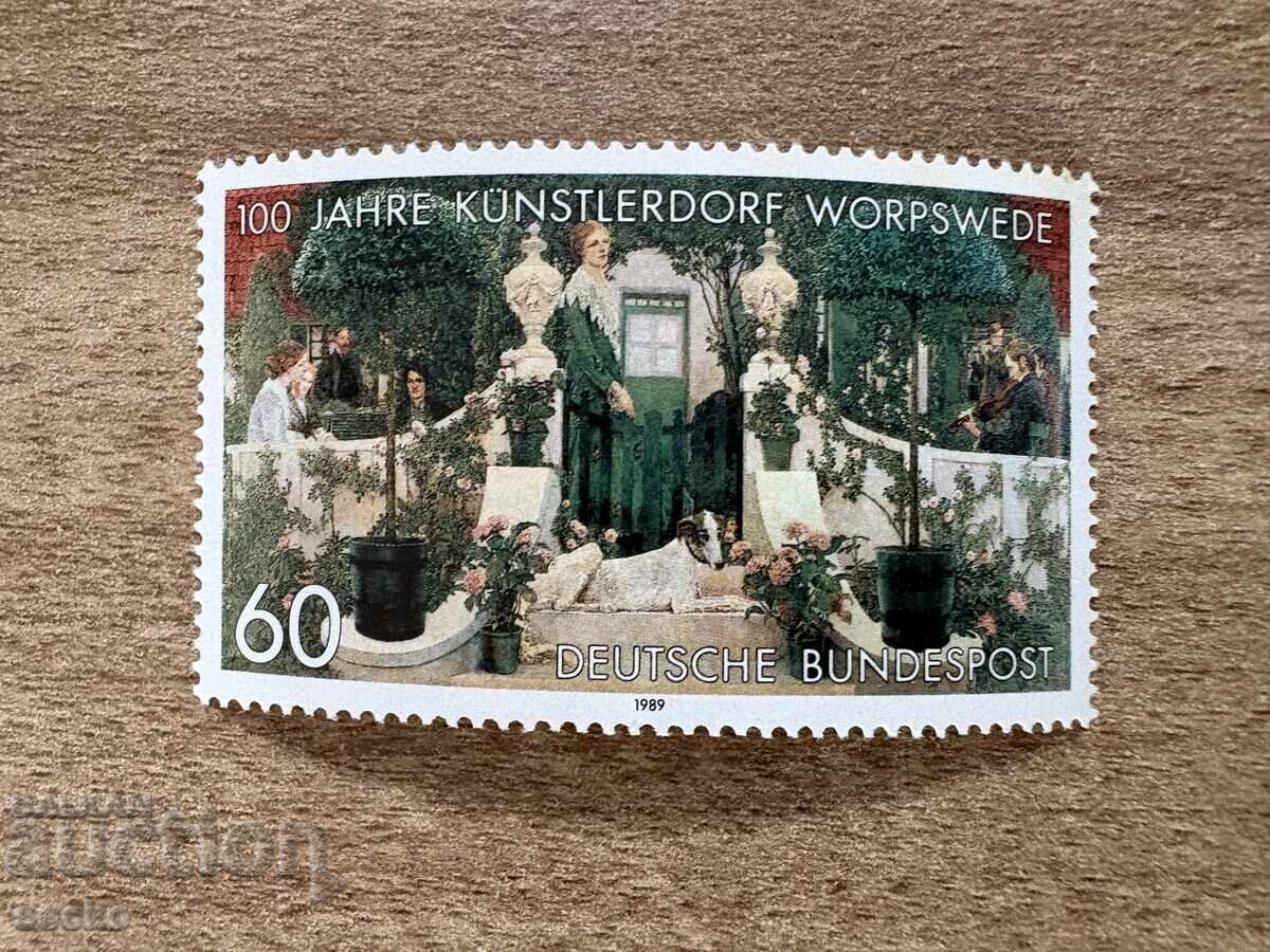 RFG/RGF - 100 g. Worpswede, orașul artiștilor (1989) MNH