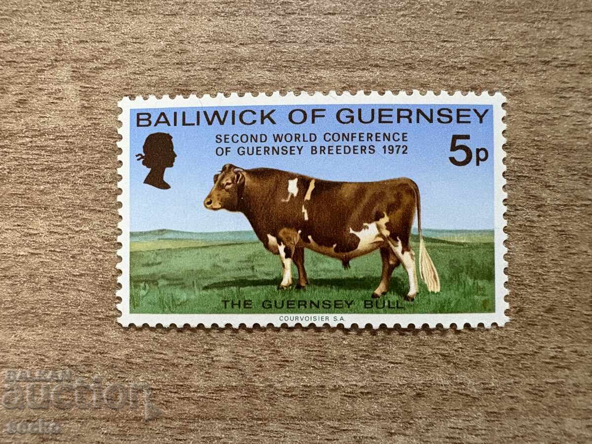 Гърнзи - Световна конференция на животновъдите от.(1972) MNH