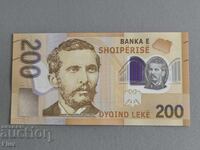 Bancnotă - Albania - 200 leke UNC | 2017