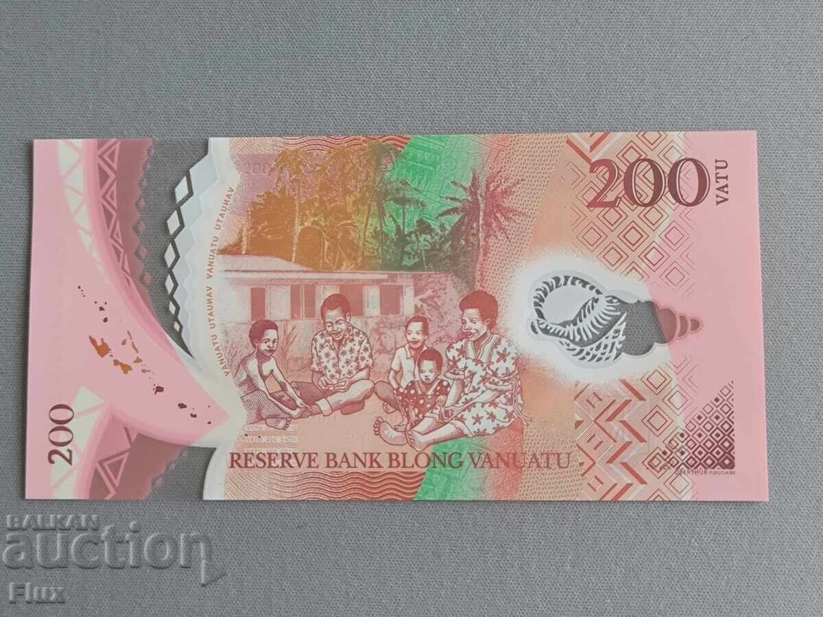 Банкнота - Вануату - 200 вату UNC | 2020г. с цена 16.00 лв. | € 8.18