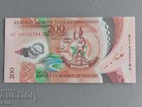 Банкнота - Вануату - 200 вату UNC | 2020г.