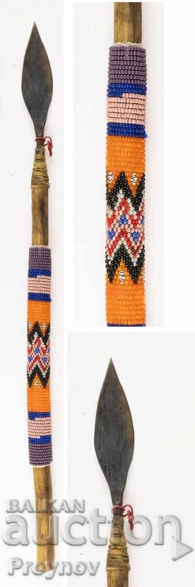 Zulu Tribe Spear Replica - Assegai - 44.5 cm with price 350.00 BGN | € 178.95