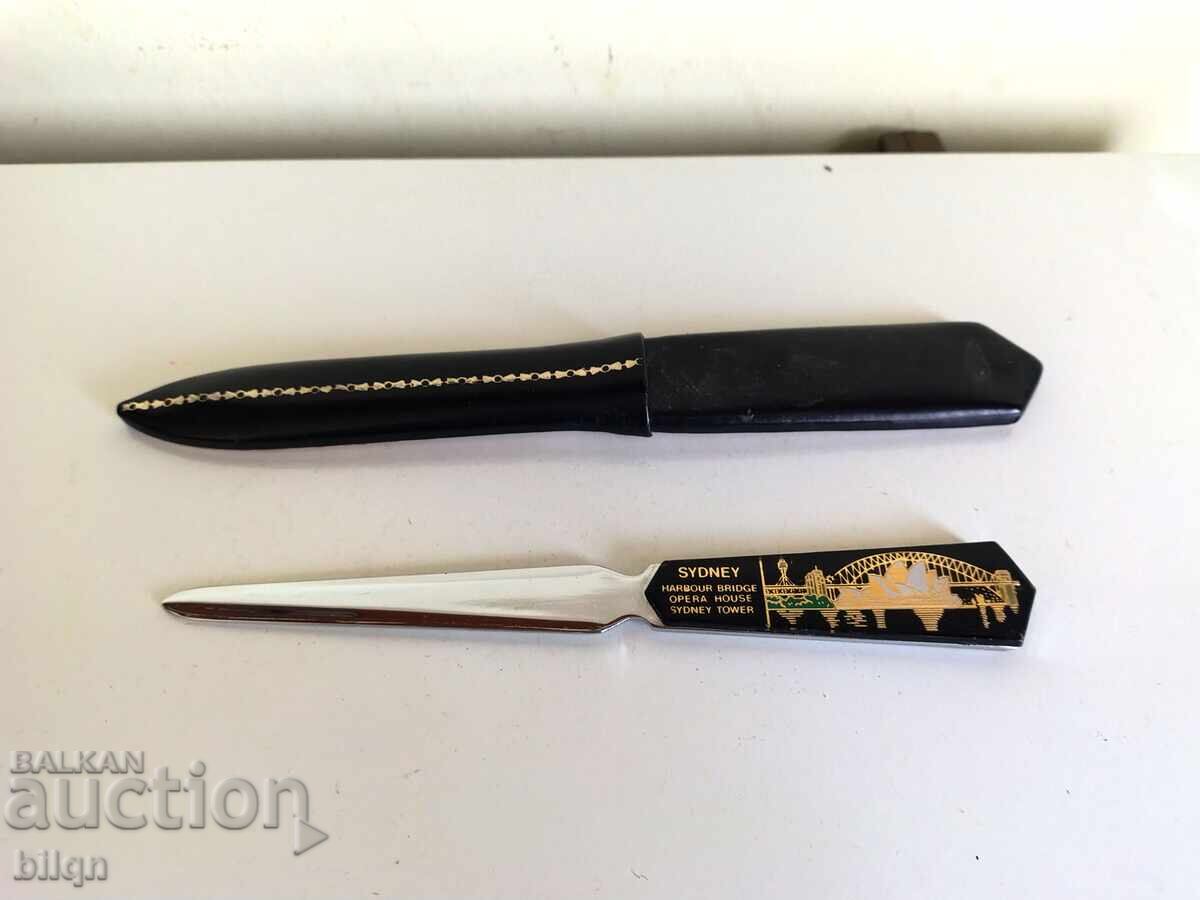 Cuțit cu scrisori de colecție