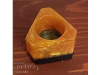 Suport de creioane sau stilouri din Catalin Chihlimbar