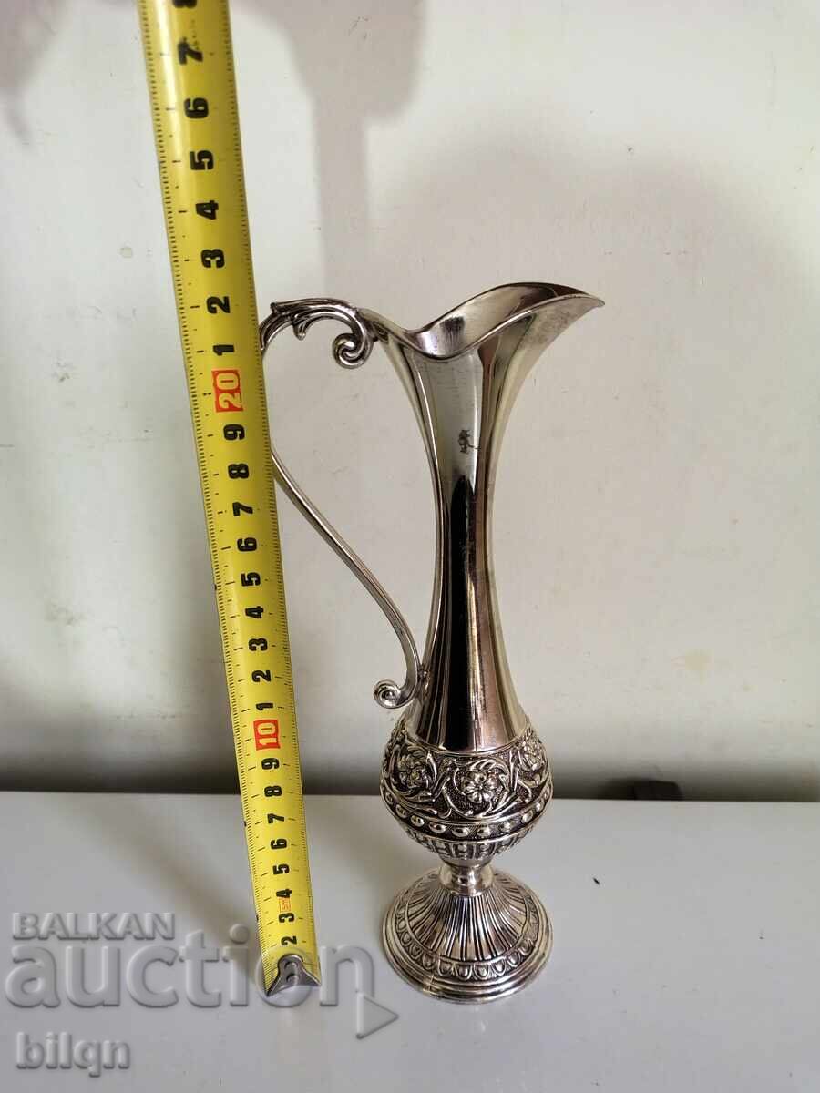 Εξαιρετικό Ασημένιο Βάζο - 7