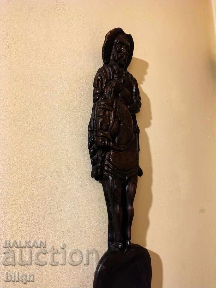 Огромна Лъжица Дърворезба- Дон Кихот - 5