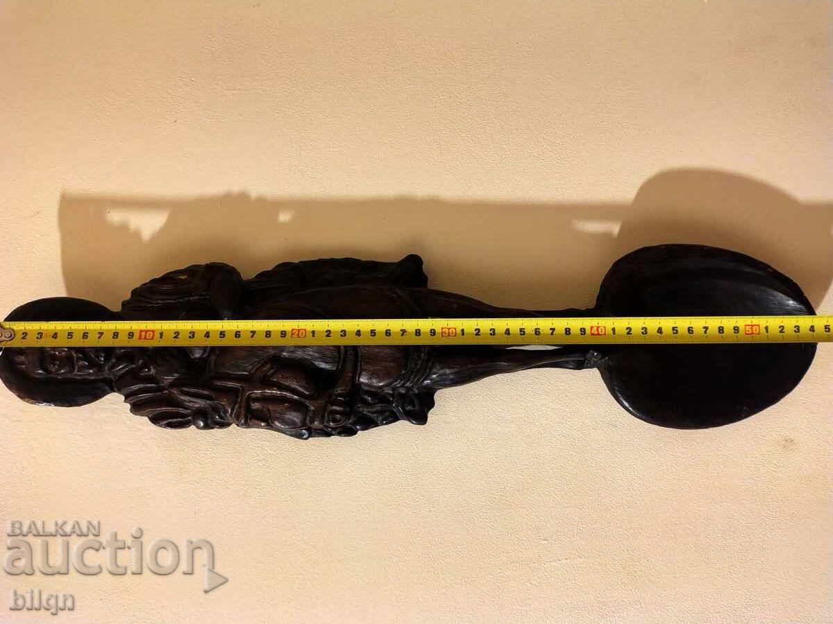 Огромна Лъжица Дърворезба- Дон Кихот - 6