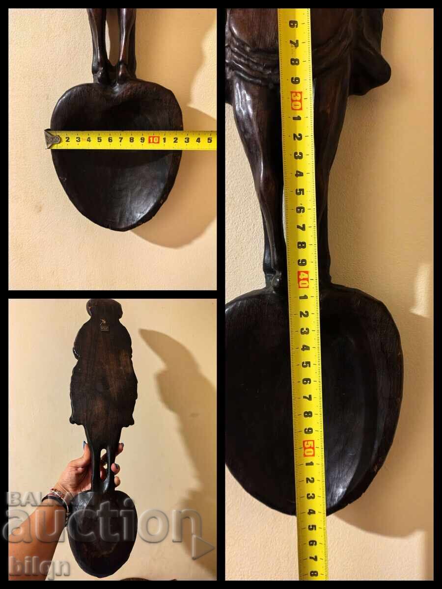 Огромна Лъжица Дърворезба- Дон Кихот - 7