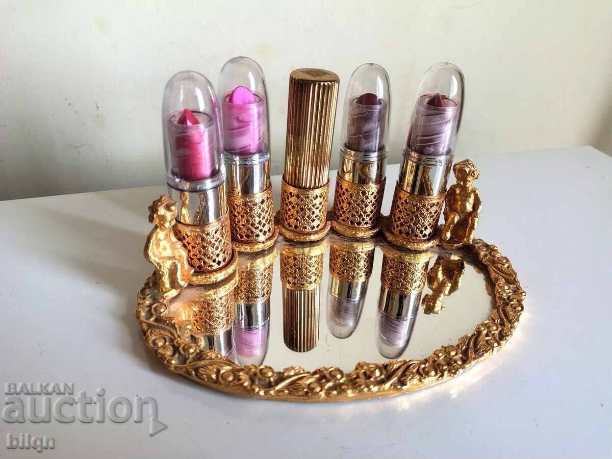 Beautiful Gold-Plated Lipstick Holder with price 39.98 BGN | € 20.44