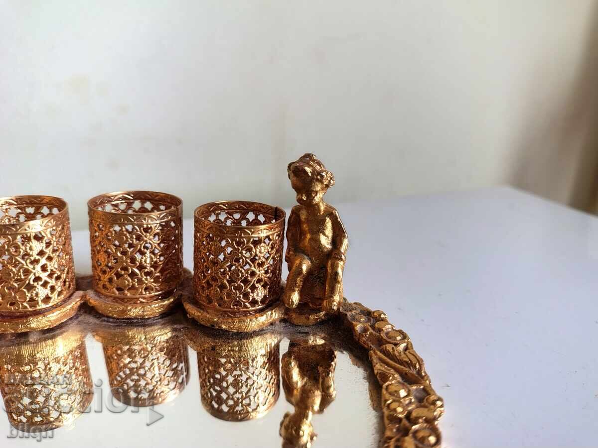 Delivery of Beautiful Gold-Plated Lipstick Holder