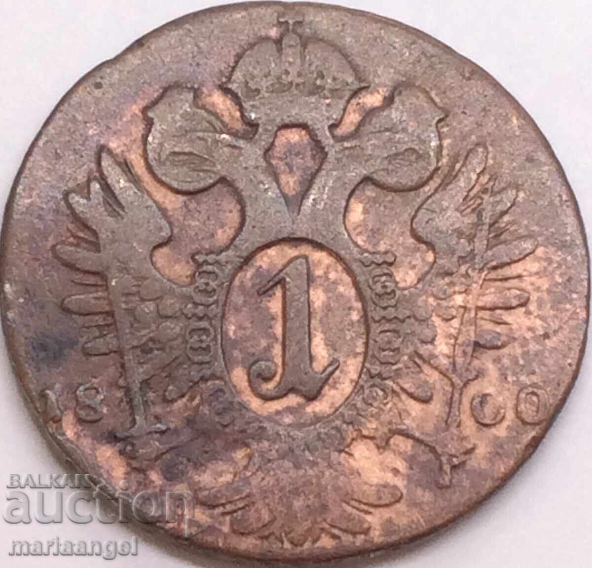 Austria 1 Kreuzer 1800 S - Schmolnitz Franz II Împărat - 6