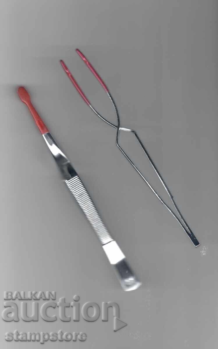 Пинсета за монети със странично захващане