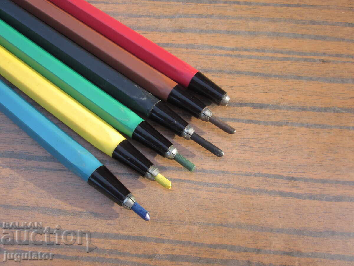 Delivery of Set of old Russian mechanical pencils, mechanical pencil