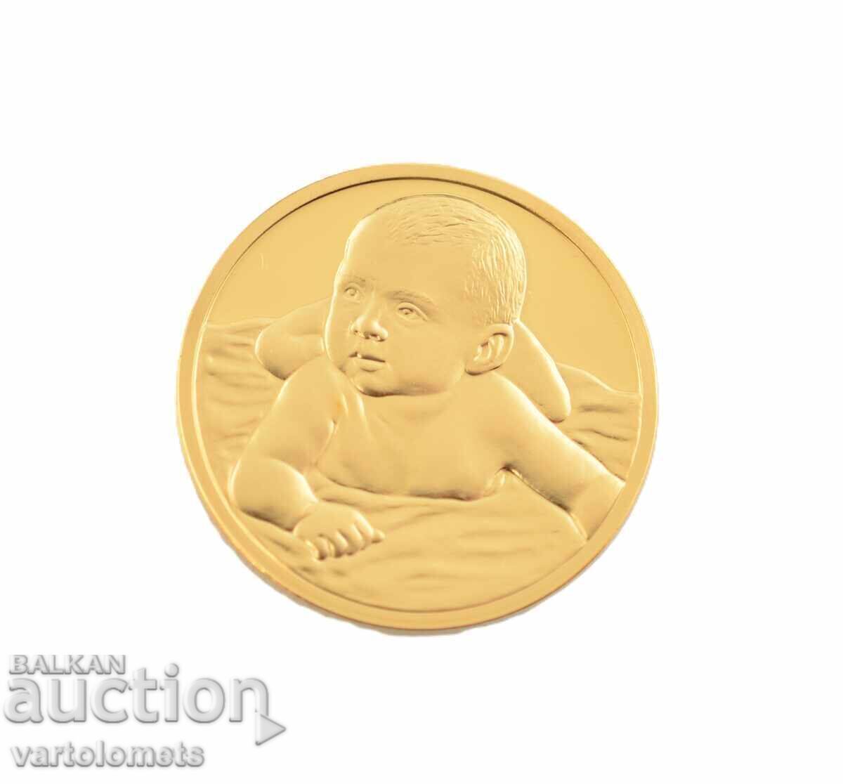 Talisman pentru bogăție pentru bebeluș - placat cu aur cu preț 5.00 BGN | € 2.56 Talisman pentru bogăție pentru bebeluș - placat cu aur cu preț 5.00 BGN | € 2.56