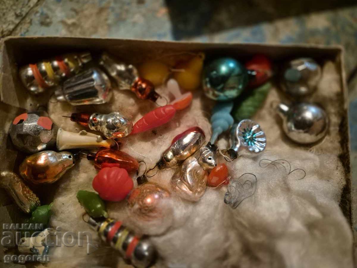 Delivery of Old Soviet mini Christmas tree toys - 2 Delivery of Old Soviet mini Christmas tree toys - 2
