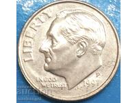 10 σεντ 1997 ΗΠΑ Τζ. Μπους