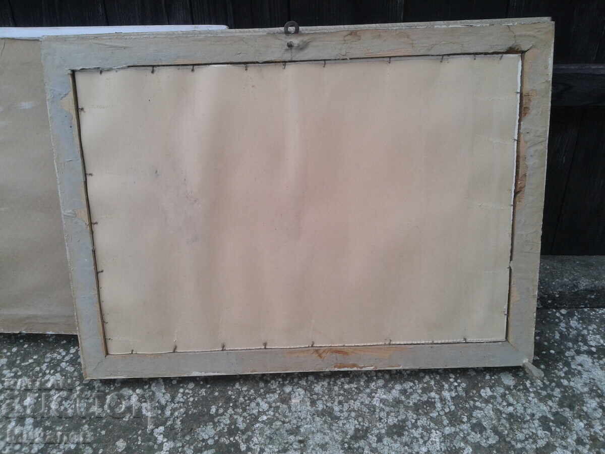 Two paintings with frames and glass - 5 Two paintings with frames and glass - 5