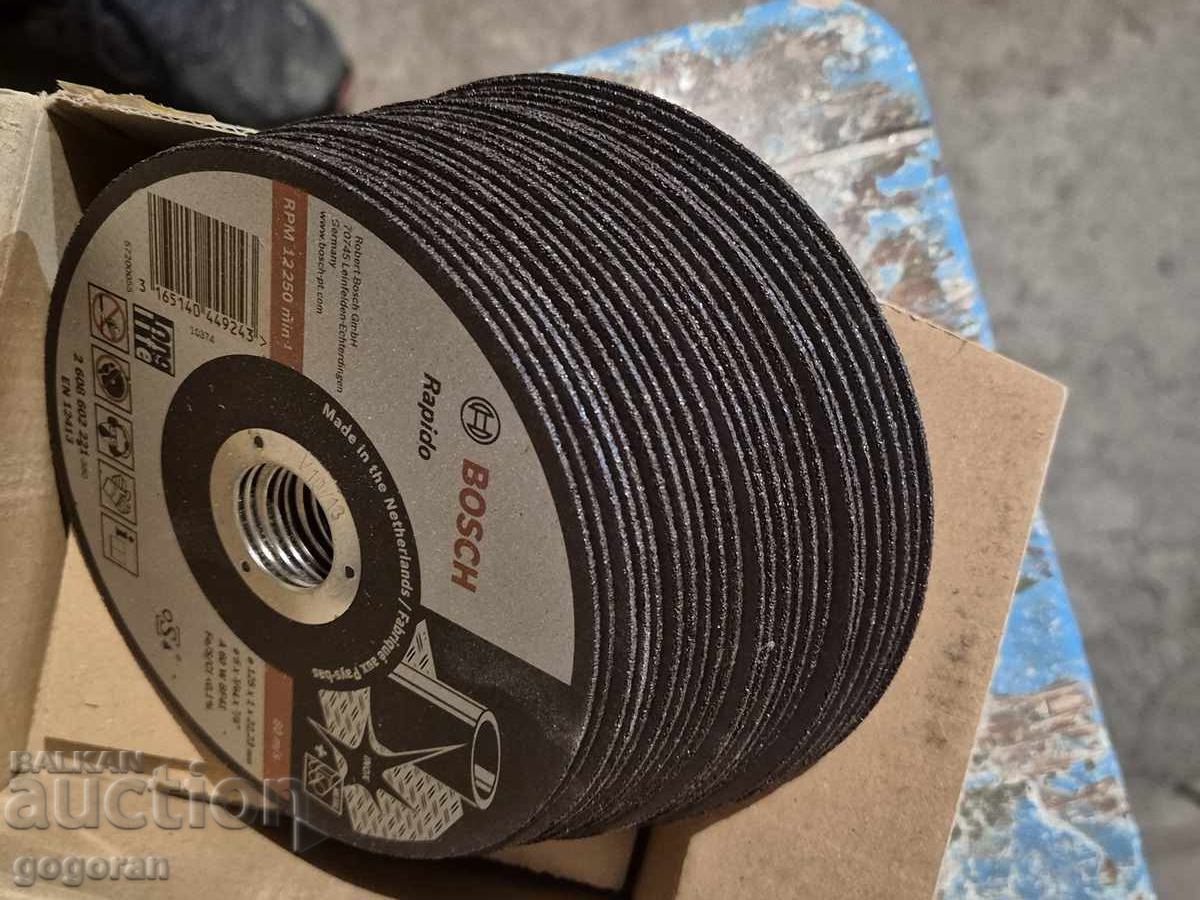 Auction Bosch cutting discs Auction Bosch cutting discs