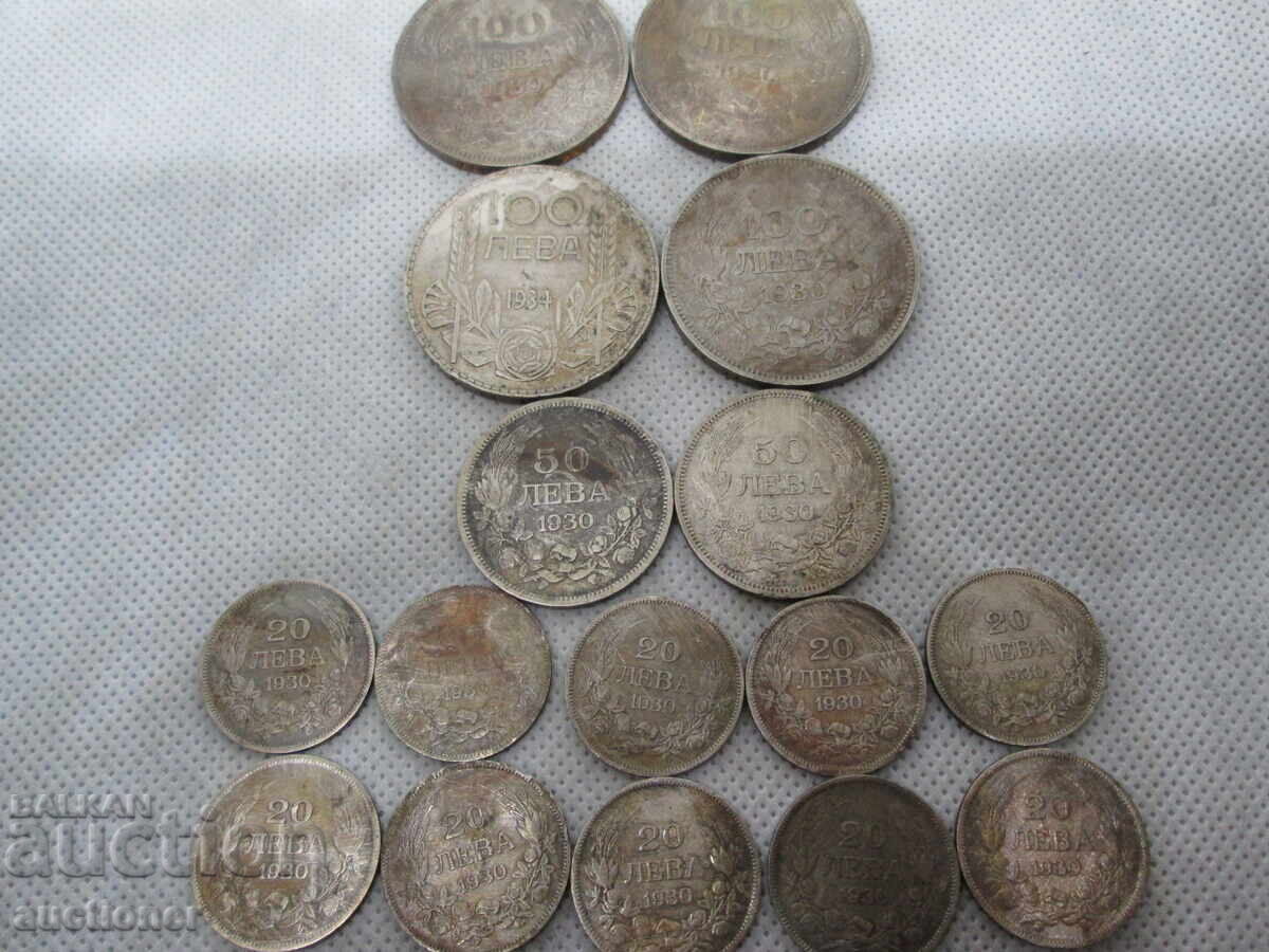 Partida srebŭrni moneti - Bŭlgariya Partida srebŭrni moneti - Bŭlgariya